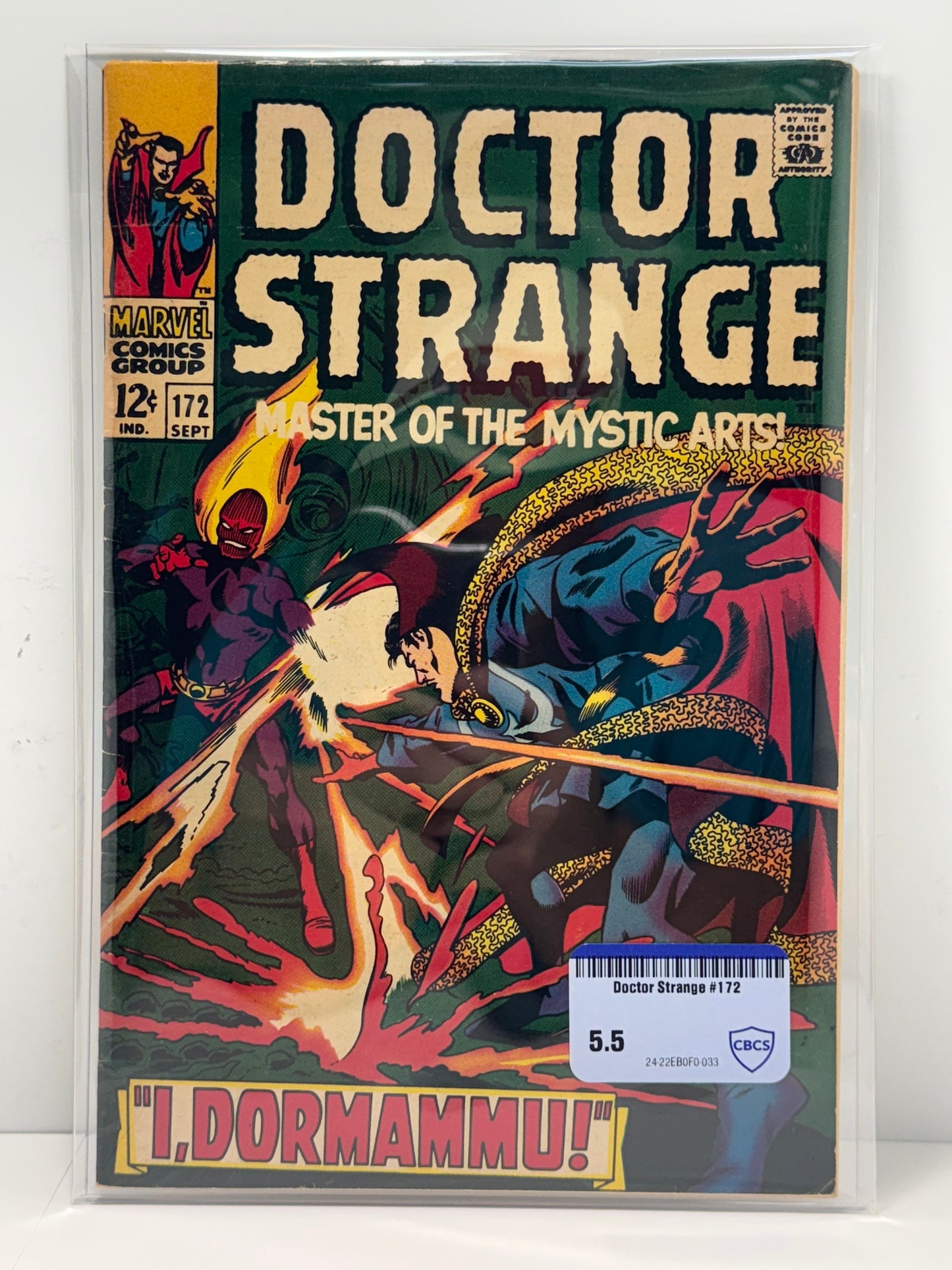 Doctor Strange #172 (Marvel Comics September 1968) CBCS Comic Review 5.5