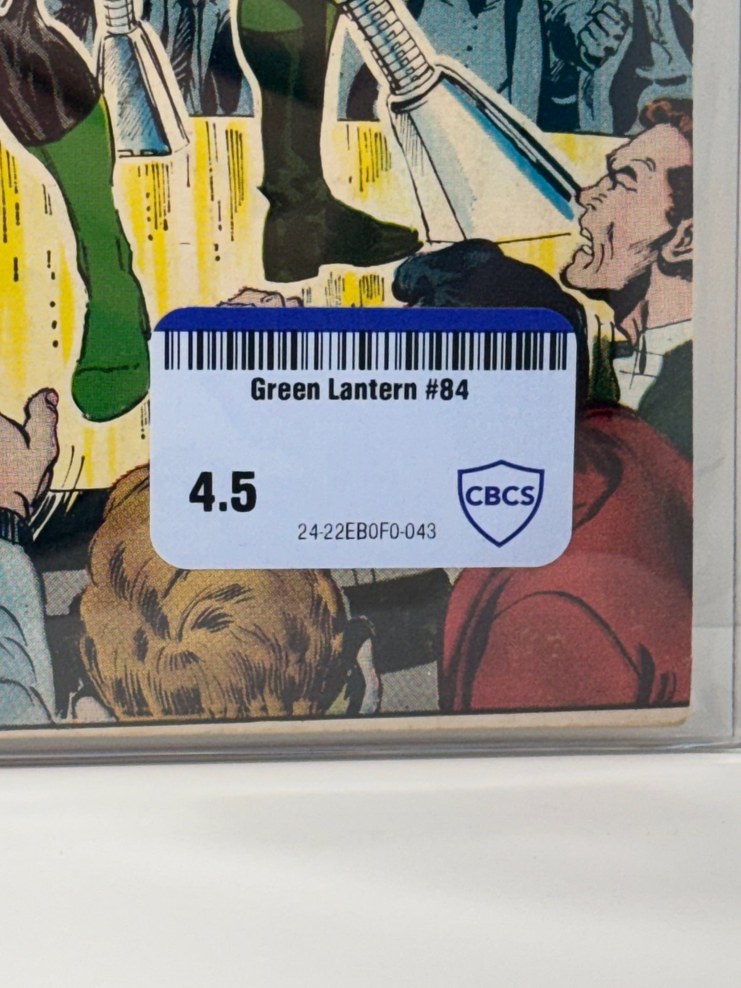 Green Lantern #84 Neal Adams Cover/Art! DC Comics 1971 CBCS Comic Review 4.5