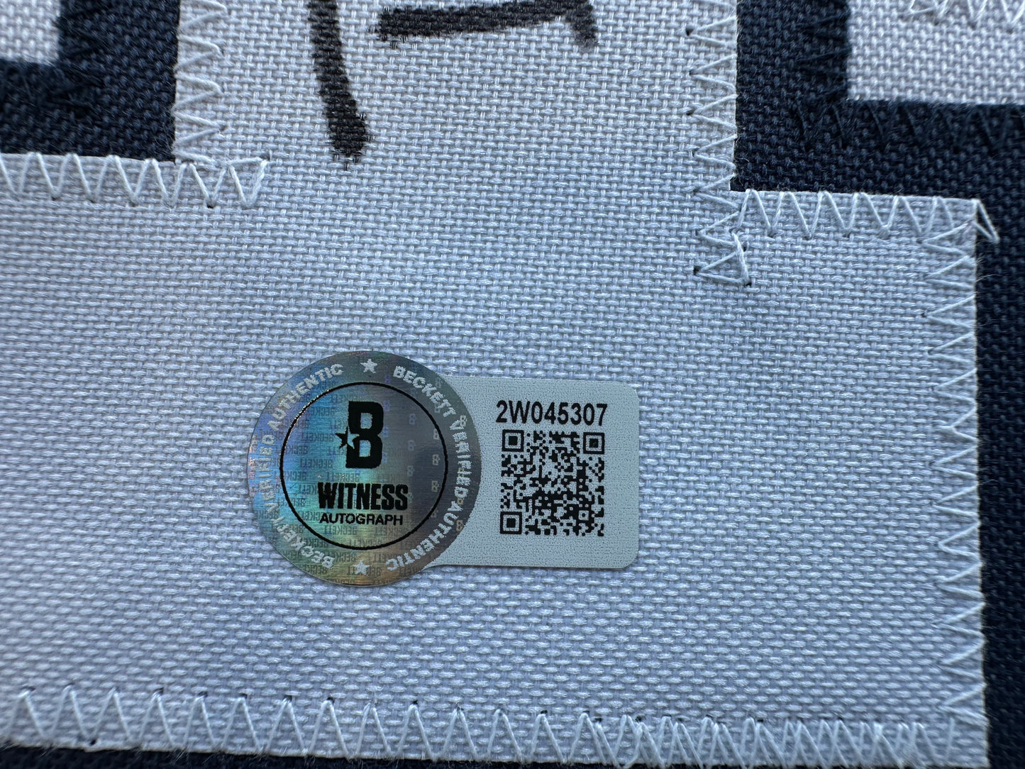 DEMARVION OVERSHOWN SIGNED BLUE JERSEY Dallas Cowboys BAS