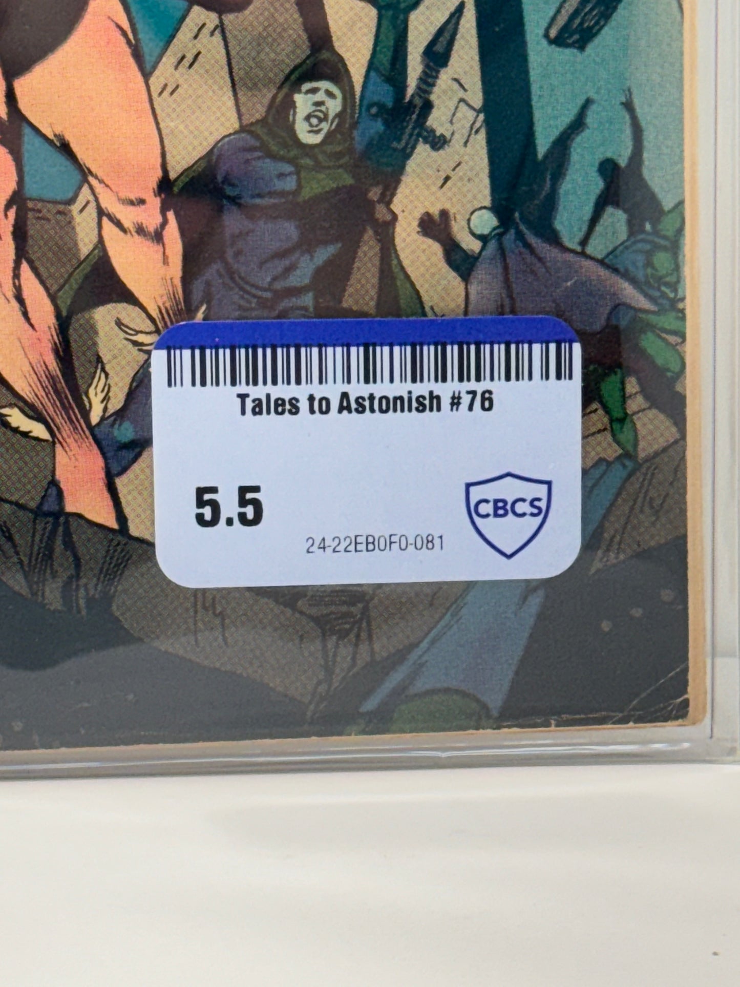 Tales to Astonish #76 Marvel Comics 1966 Sub-Mariner, Hulk CBCS Comic Review 5.5