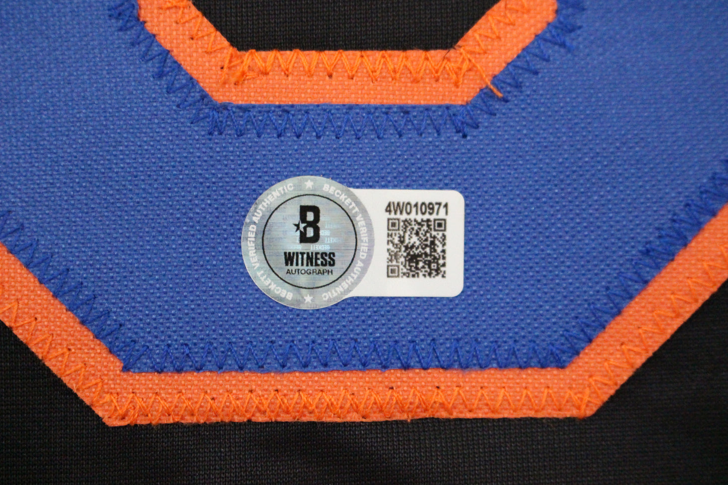 MARCUS SEMIEN NEW YORK NY METS SIGNED ALT BLACK JERSEY BAS COA