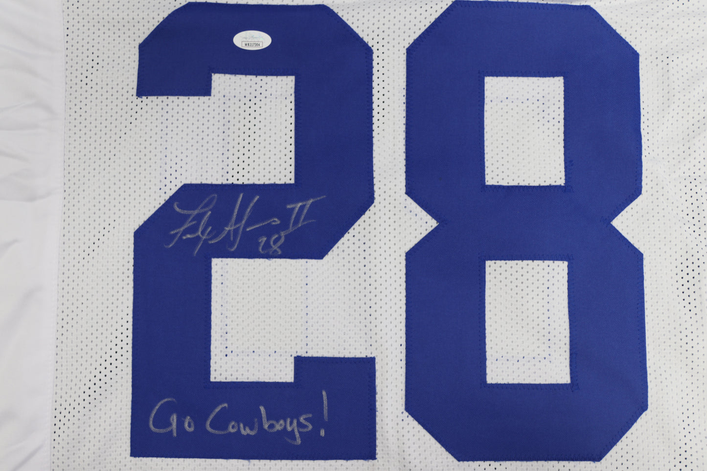 FELIX JONES DALLAS COWBOYS SIGNED JERSEY Razorbacks w/GoCowboys XL JSA