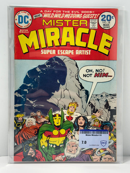 Mister Miracle #18 Wild, Wild Wedding Guests (1974, DC Comics CBCS Comic Review 7