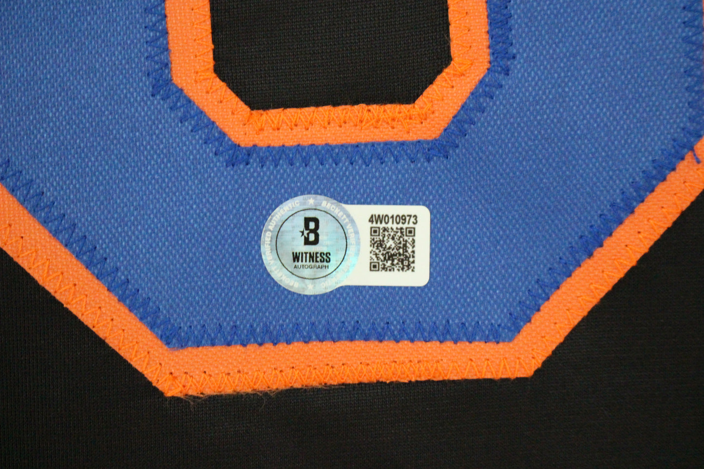 MARCUS SEMIEN NEW YORK NY METS SIGNED ALT BLACK JERSEY BAS COA