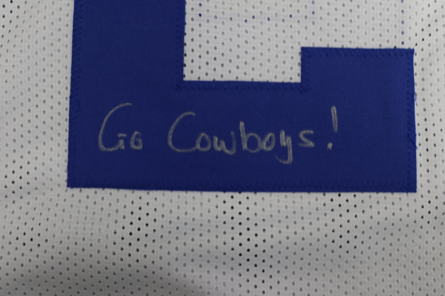 FELIX JONES DALLAS COWBOYS SIGNED JERSEY Razorbacks w/GoCowboys XL JSA