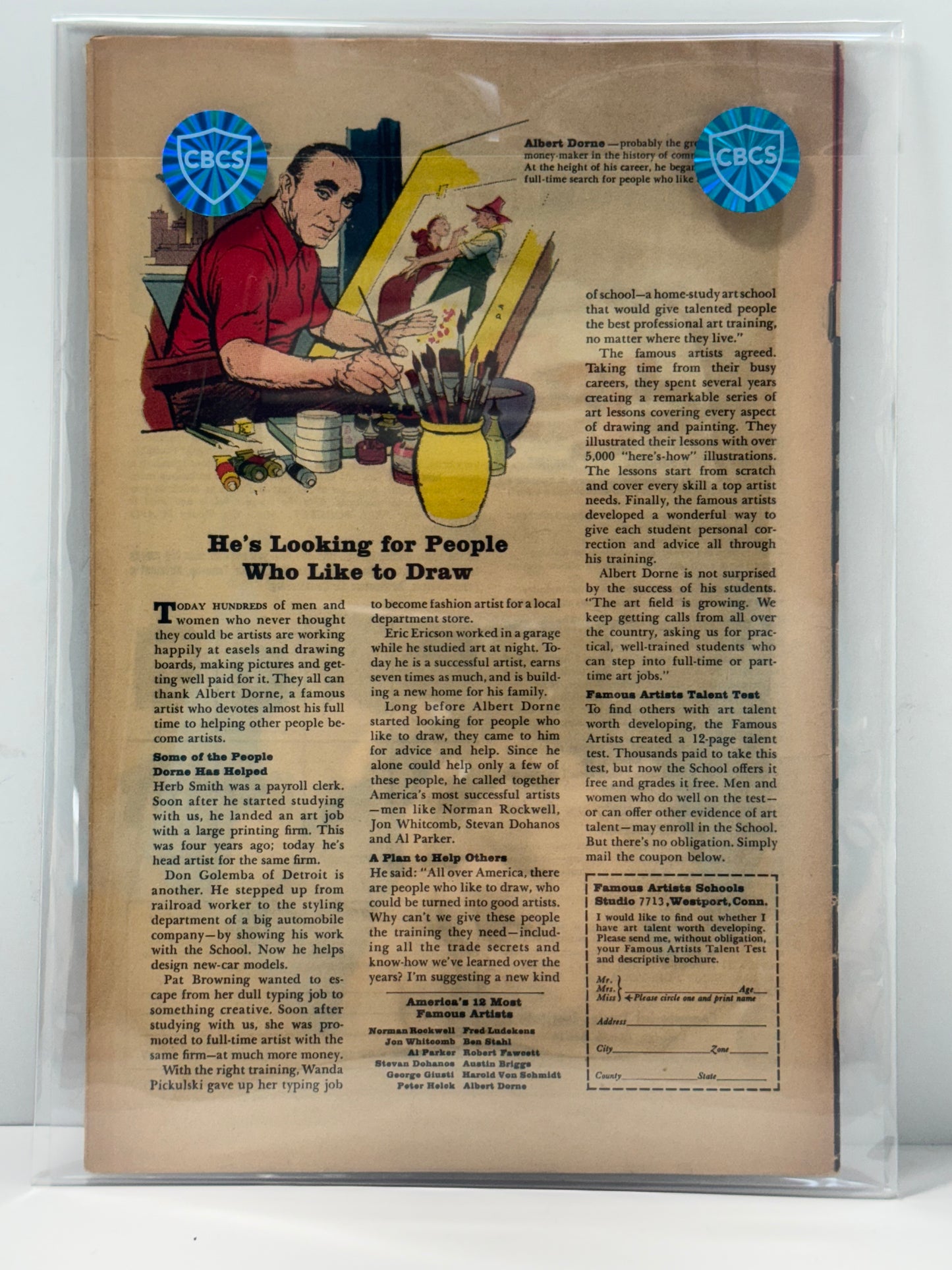 Tales To Astonish- Sub-Mariner & The Incredible Hulk: # 74 CBCS Comic Review 4.0