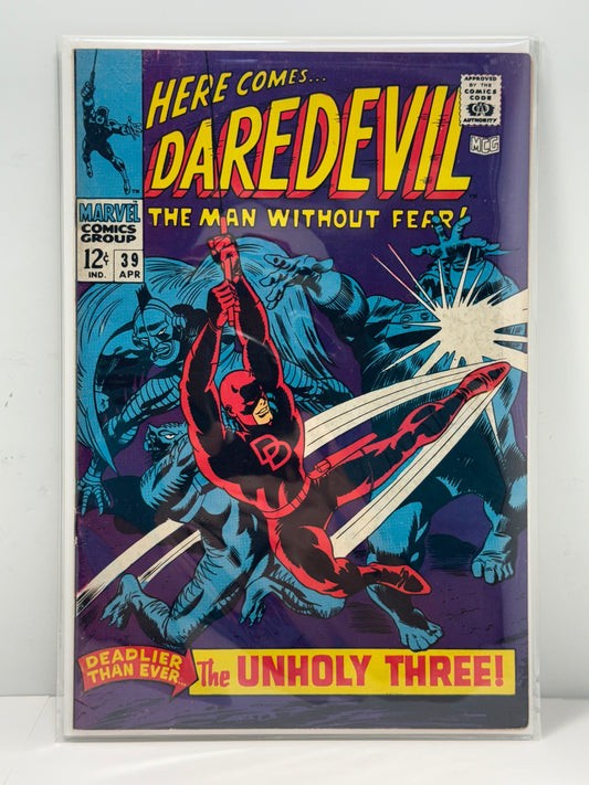 Daredevil #39 Marvel 1968 1st Appearance The Exterminator