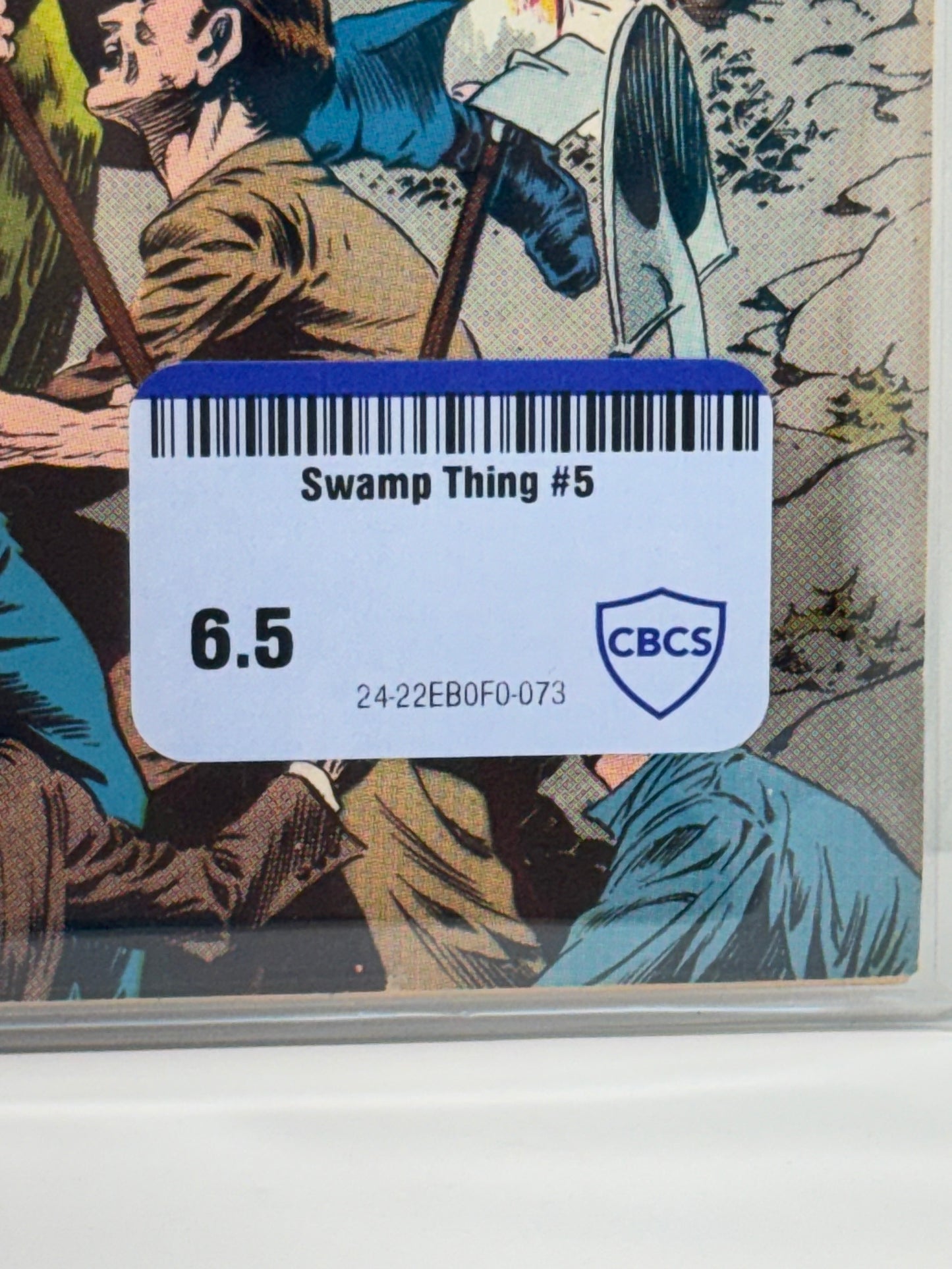SWAMP THING #5 1973 1st TIMOTHY RAVENWIND APPEARANCE CBCS Comic Review 6.5