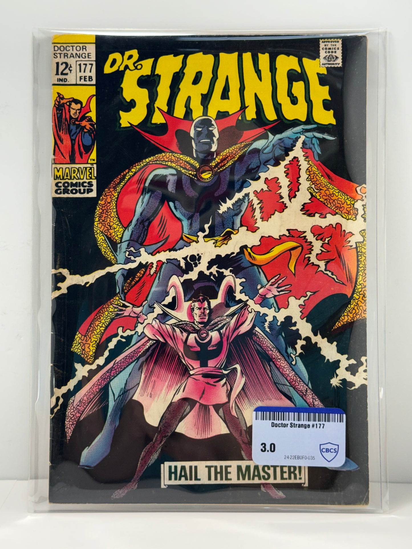 Doctor Strange 177 Marvel 1969 Gene Colan Roy Thomas CBCS Comic Review 3.0