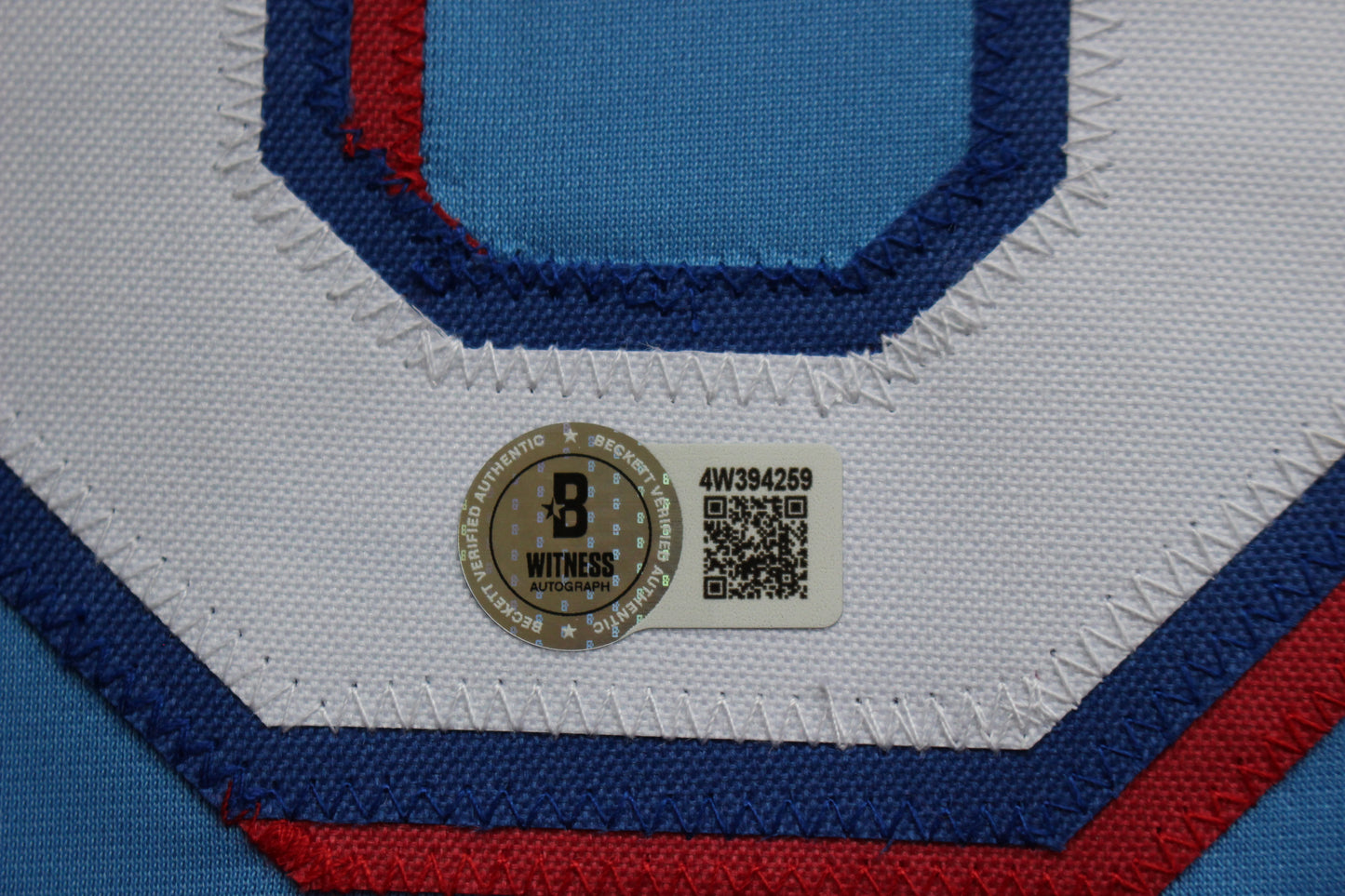 JOSH JUNG TEXAS RANGERS SIGNED ALT Light Blue JERSEY Red Raiders BAS