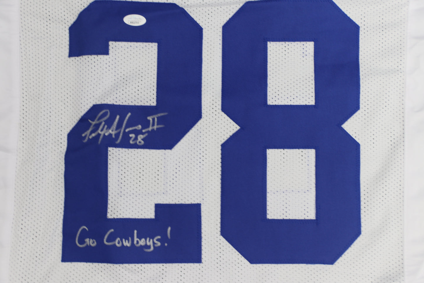 FELIX JONES DALLAS COWBOYS SIGNED JERSEY Razorbacks w/GoCowboys XL JSA