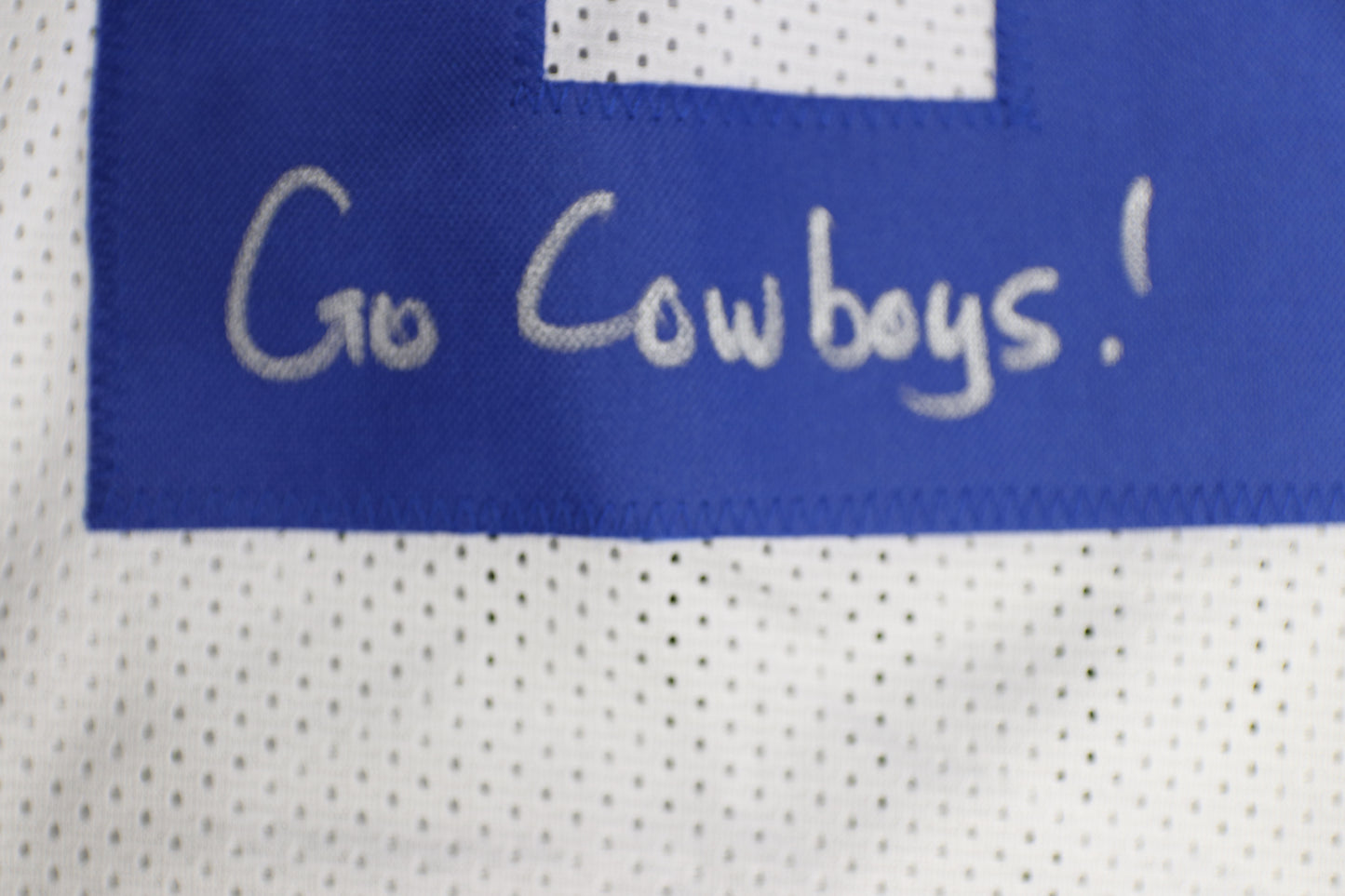 FELIX JONES DALLAS COWBOYS SIGNED JERSEY Razorbacks w/GoCowboys XL JSA