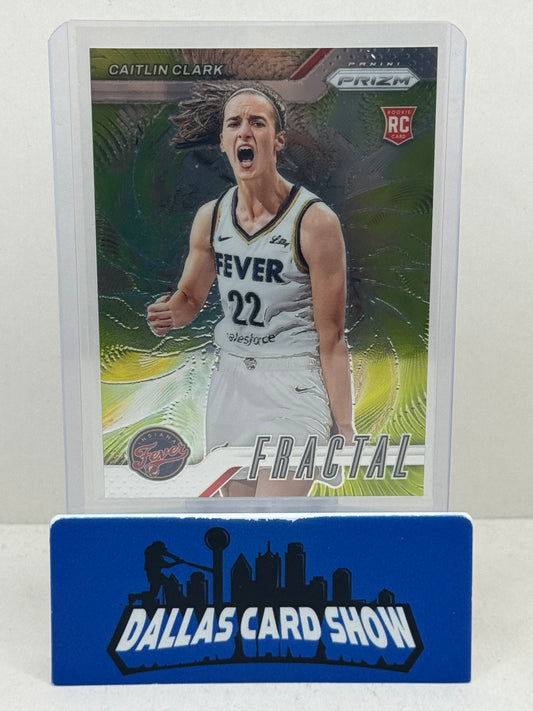 2024 Panini Prizm WNBA #1 Caitlin Clark Fractal Rookie RC