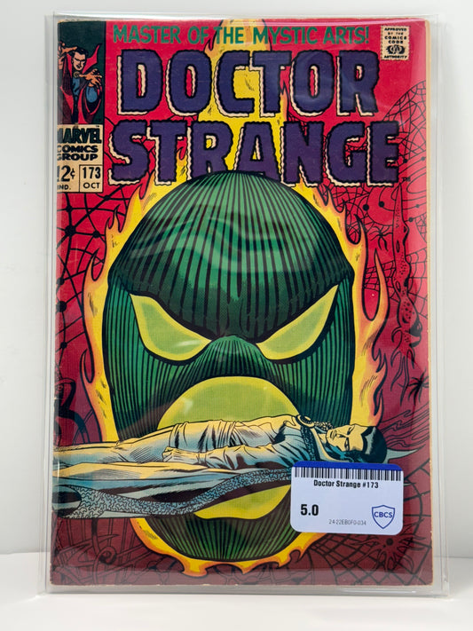 Doctor Strange #173 Dormammu Silver Age Marvel Comics 1968 Comic Review 5.0