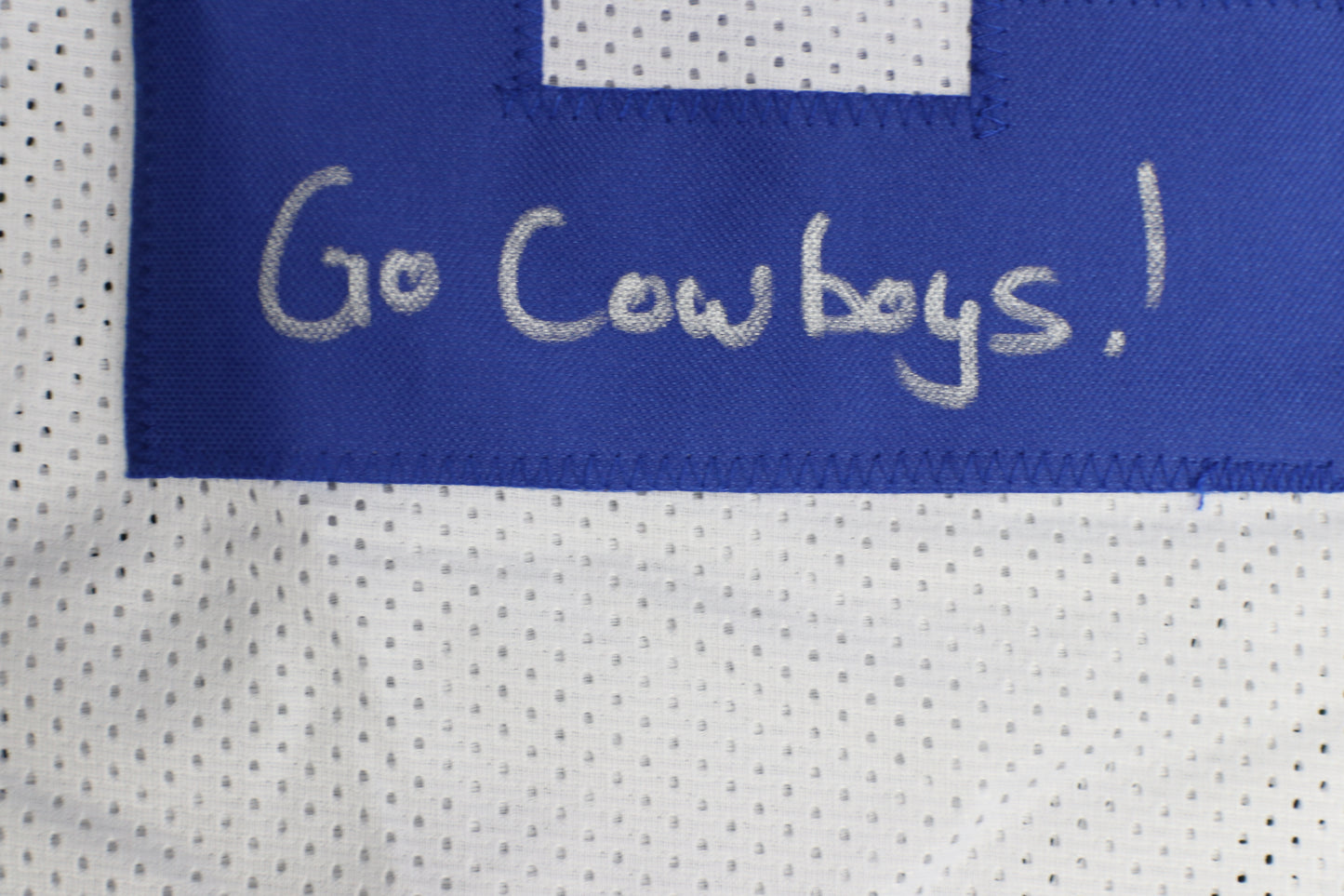 FELIX JONES DALLAS COWBOYS SIGNED JERSEY Razorbacks w/GoCowboys XL JSA