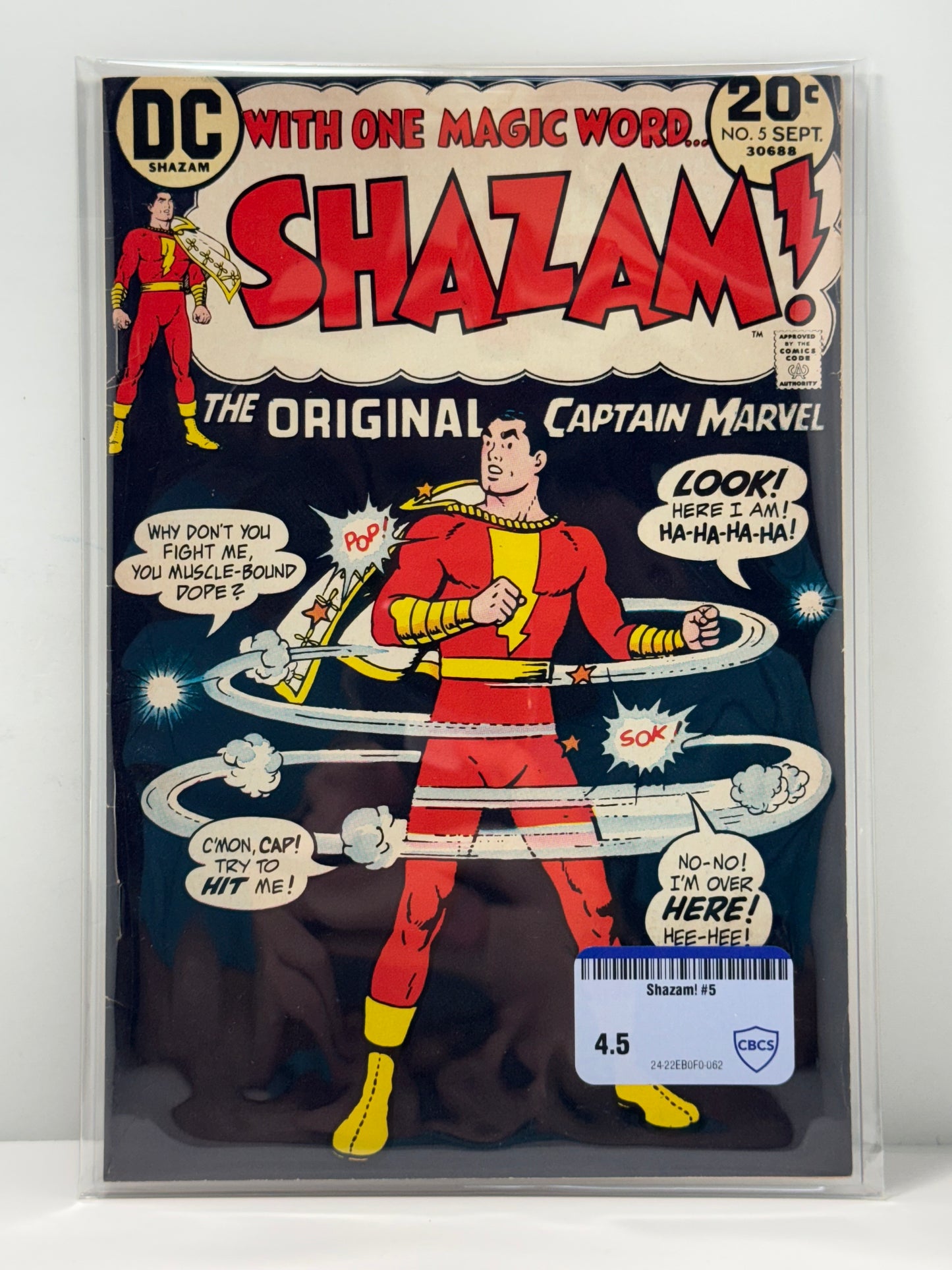 1973 Shazam! #5 DC Comic CBCS Comic Review 4.5