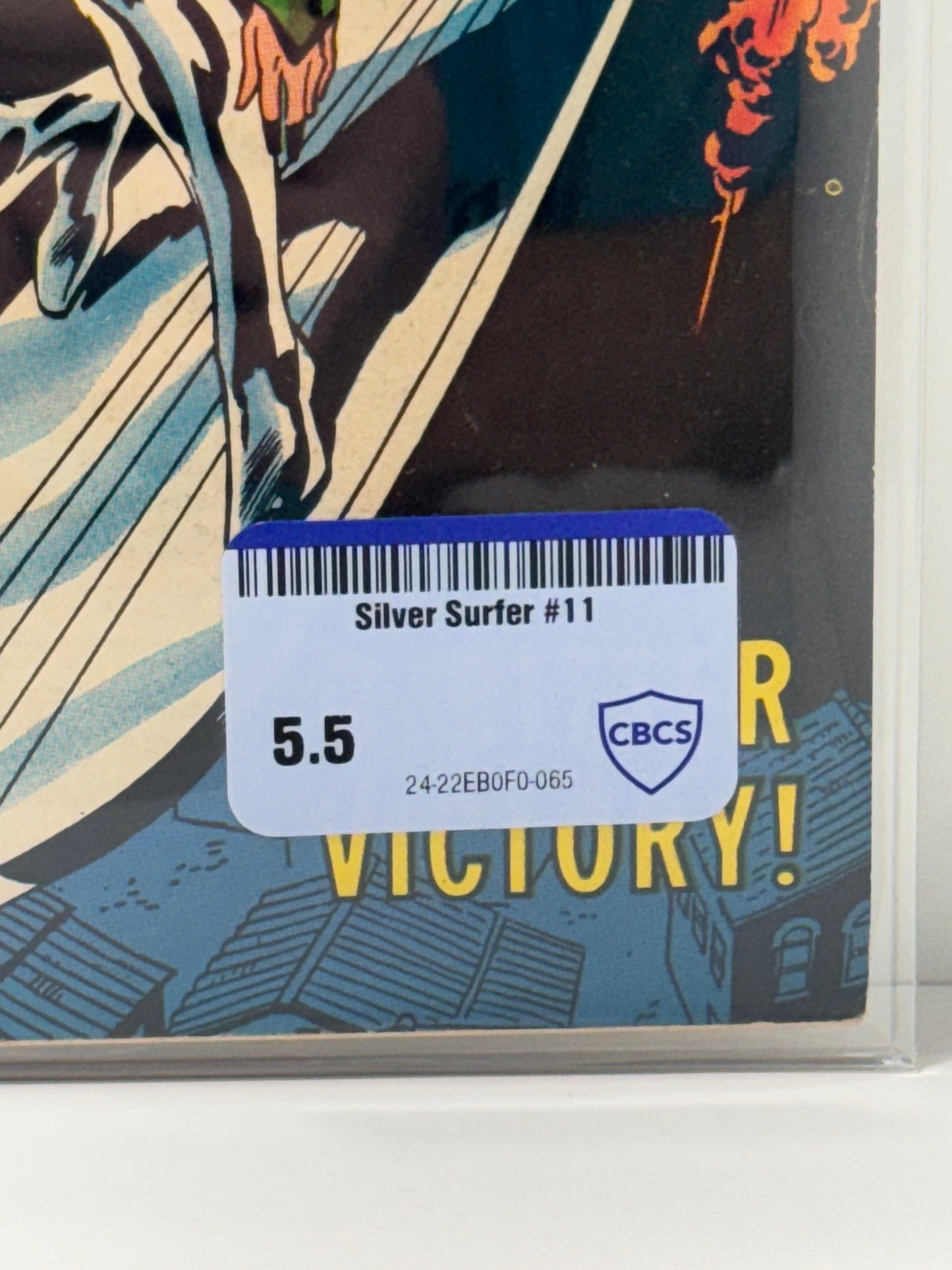 The Silver Surfer #11 (Marvel Comics December 1969) CBCS Comic Review 5.5