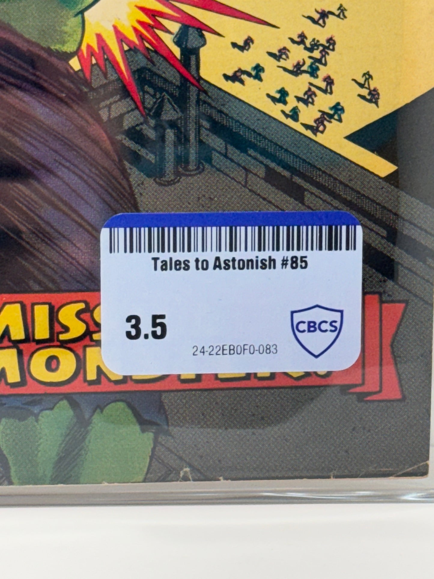 TALES TO ASTONISH #85 Marvel Comics 1966 Submariner, Hulk CBCS Comic Review 3.5