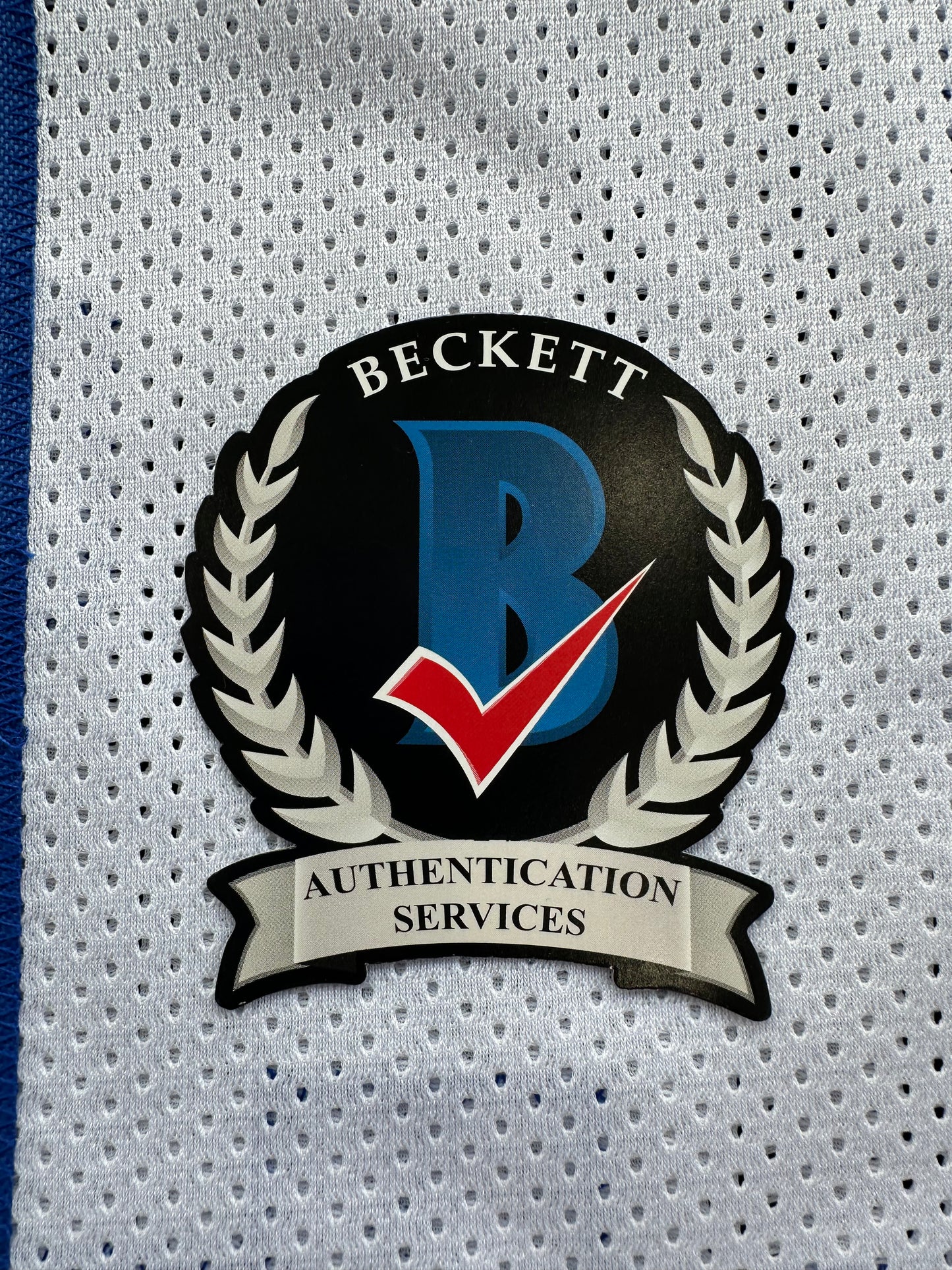 DEMARVION OVERSHOWN SIGNED WHITE JERSEY Dallas Cowboys BAS