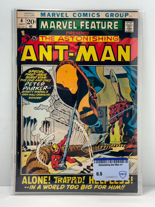 Marvel Feature #4 The Astonishing ANT-MAN comic (Marvel 1972) CBCS Comic Review 6.5