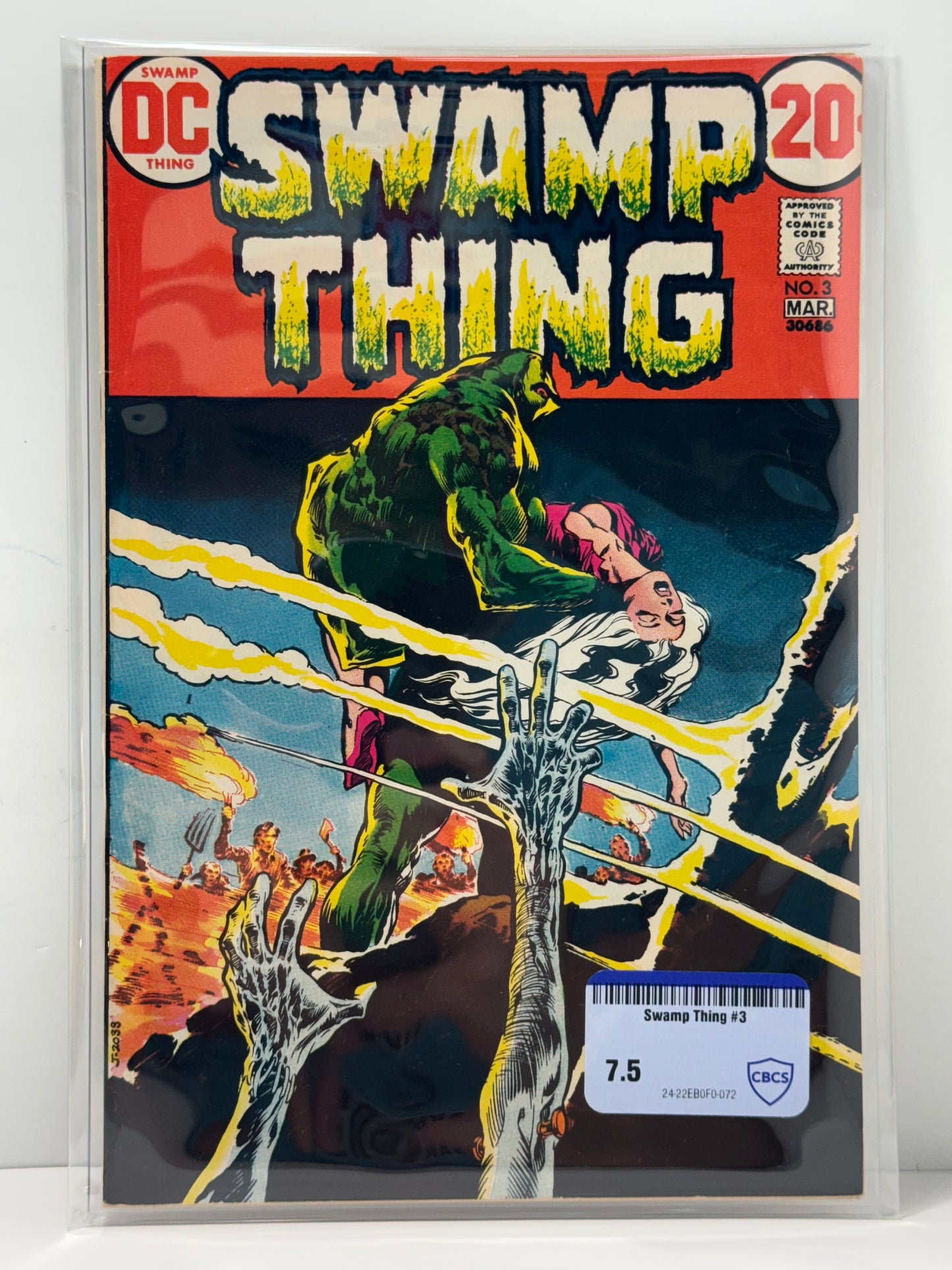 Swamp Thing #3 (Wrightson | 1st Abby Arcane & Patchwork Man) CBCS Comic Review 7.5