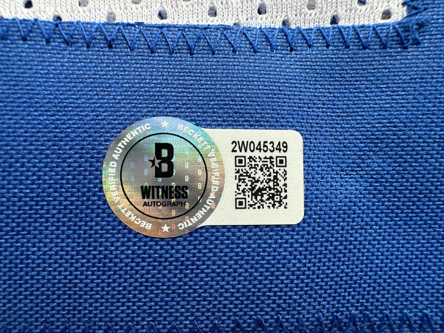 RICO DOWDLE SIGNED WHITE DALLAS COWBOYS JERSEY South Carloina Gamecocks BAS