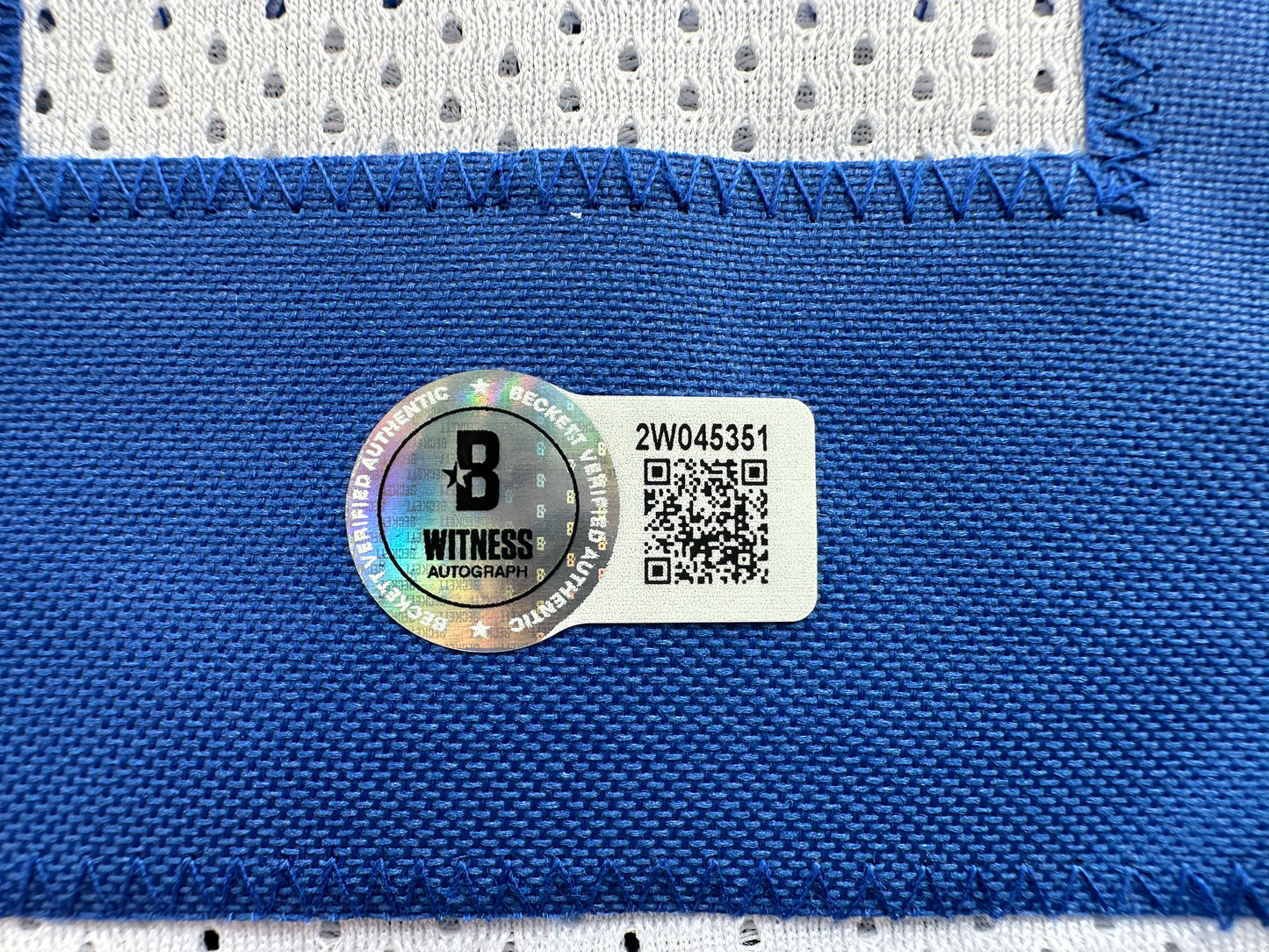 RICO DOWDLE SIGNED WHITE DALLAS COWBOYS JERSEY South Carloina Gamecocks BAS