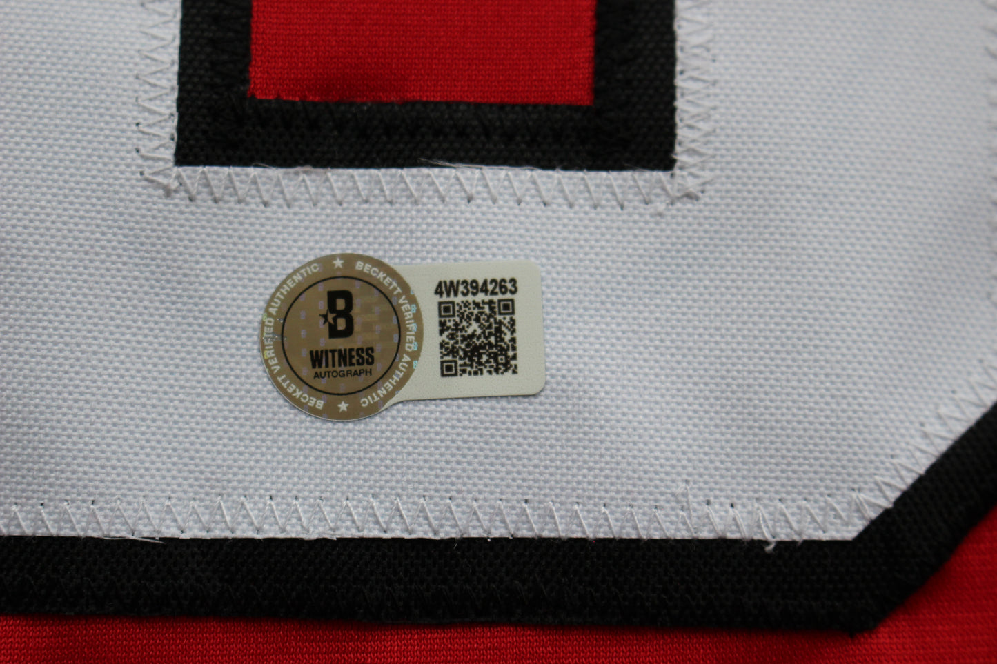 JOSH JUNG TEXAS TECH RED RAIDERS SIGNED BASEBALL JERSEY Texas Rangers BAS