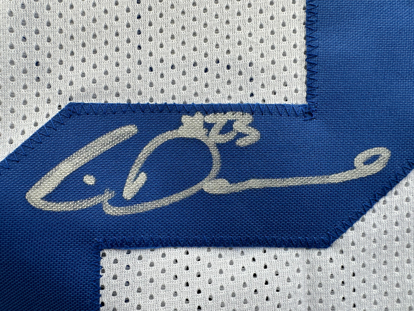 RICO DOWDLE SIGNED WHITE DALLAS COWBOYS JERSEY South Carloina Gamecocks BAS
