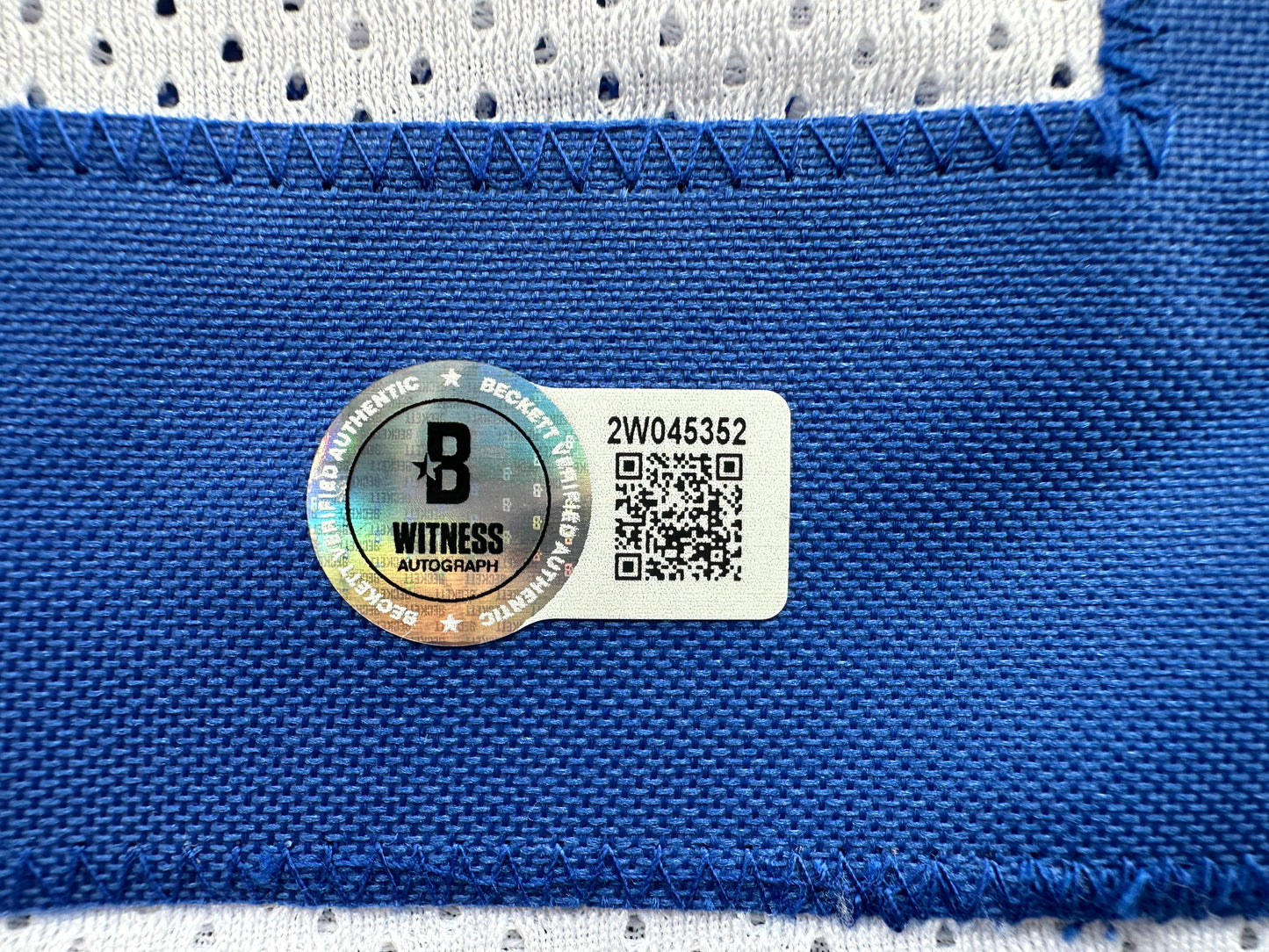 RICO DOWDLE SIGNED WHITE DALLAS COWBOYS JERSEY South Carloina Gamecocks BAS