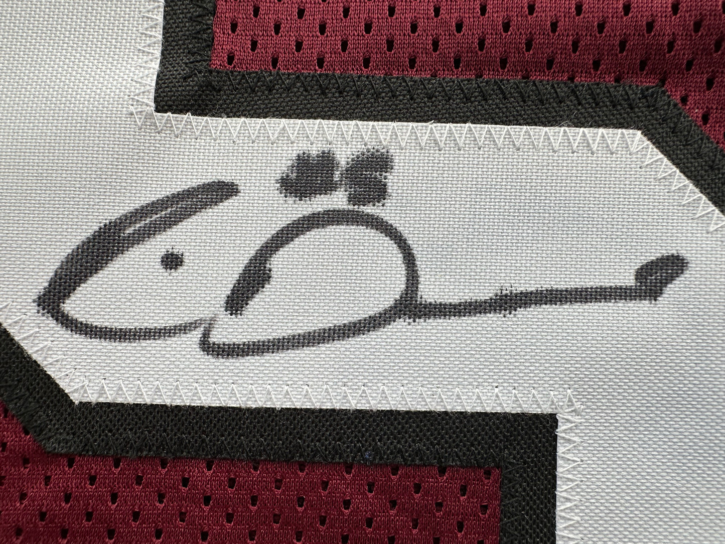 RICO DOWDLE SIGNED MAROON SOUTH CAROLINA JERSEY Dallas Cowboys BAS