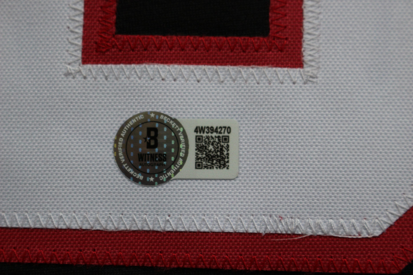 JOSH JUNG TEXAS TECH RED RAIDERS SIGNED BLACK JERSEY Texas Rangers BAS