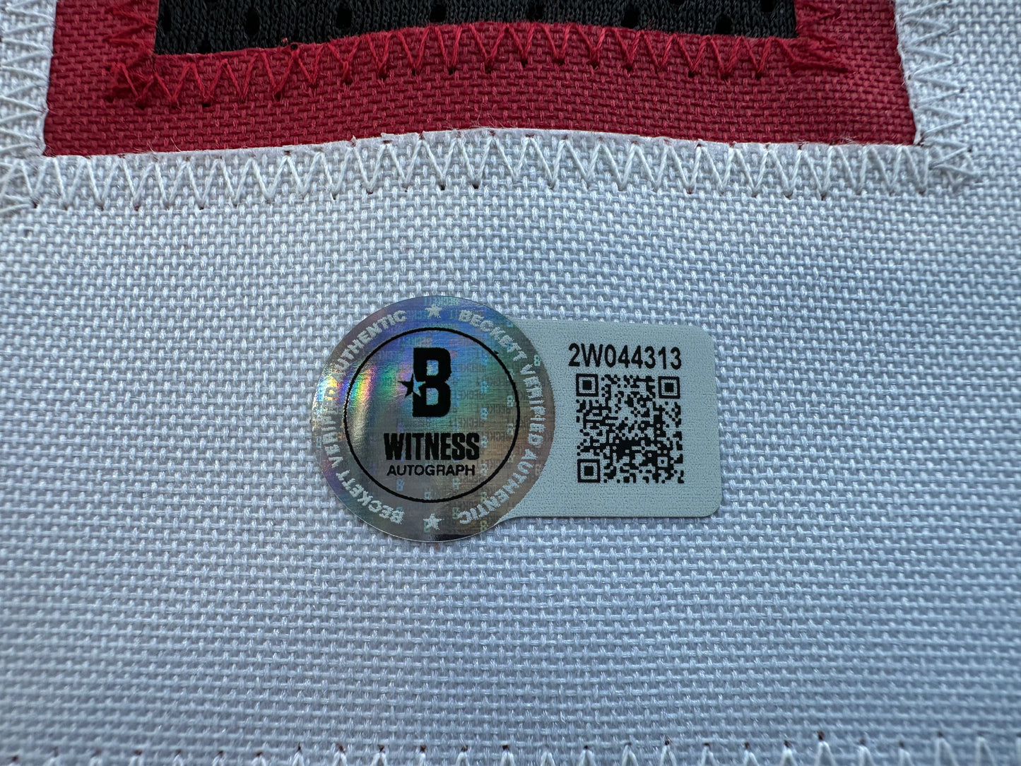 ZACH THOMAS SIGNED BLACK FOOTBALL JERSEY Texas Tech Raiders BAS