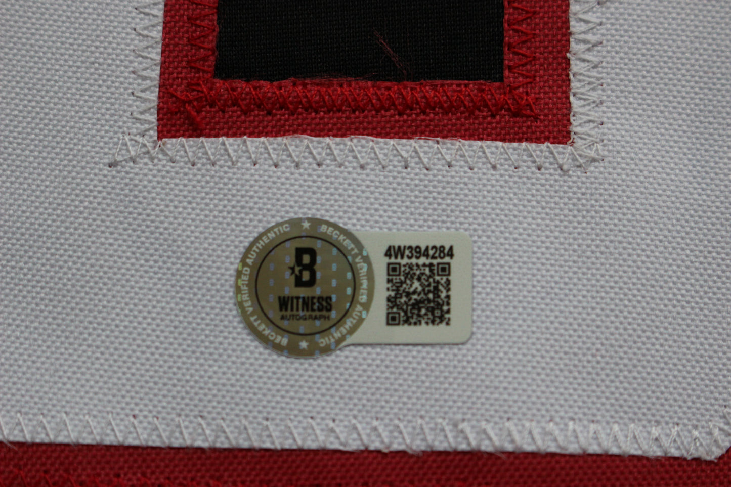 JOSH JUNG TEXAS TECH RED RAIDERS SIGNED BLACK JERSEY Texas Rangers BAS