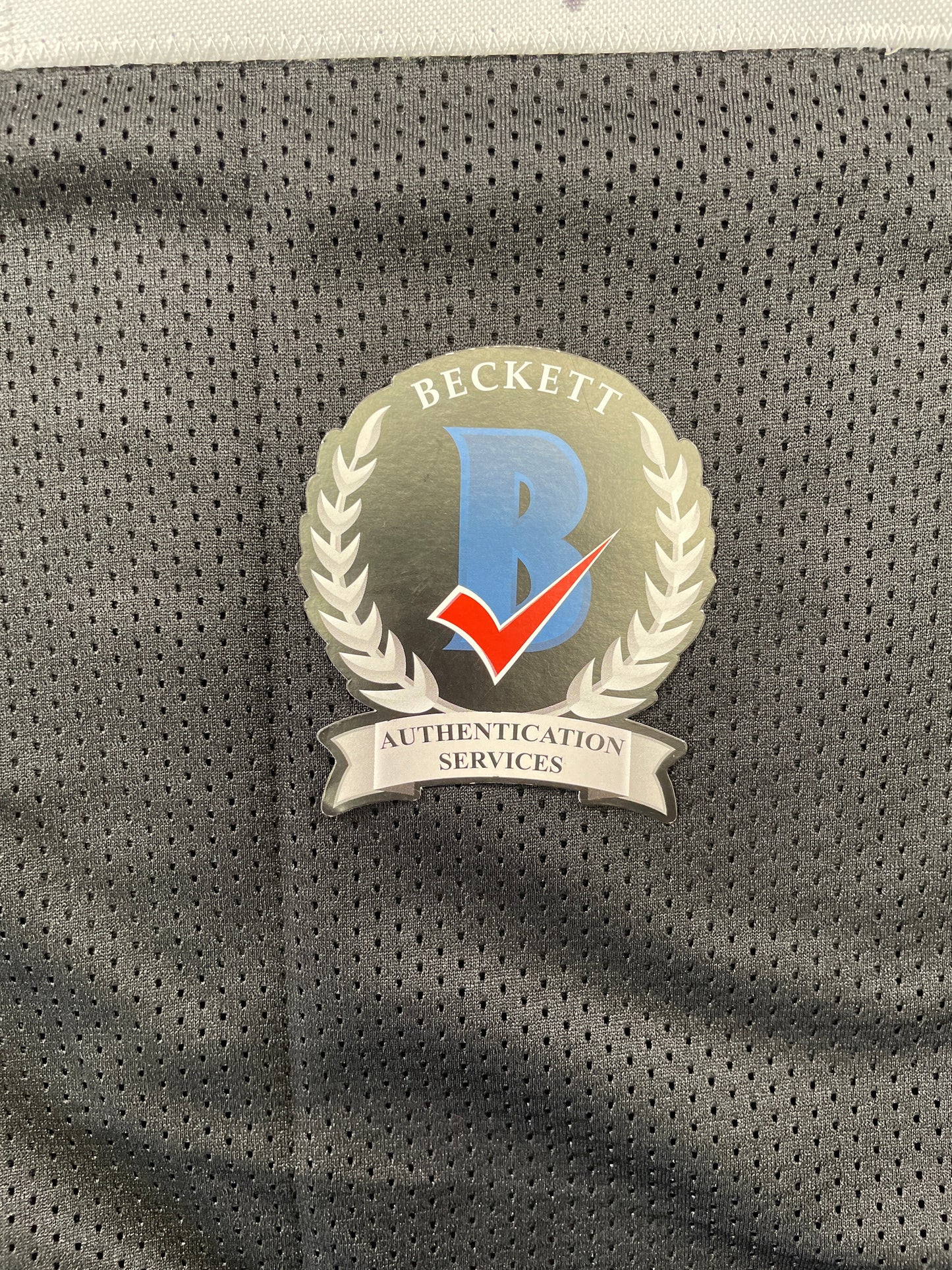 JOHNNY MANZIEL BLACK TEXAS A&M SIGNED JERSEY w/"Home of the 12th Man" BAS