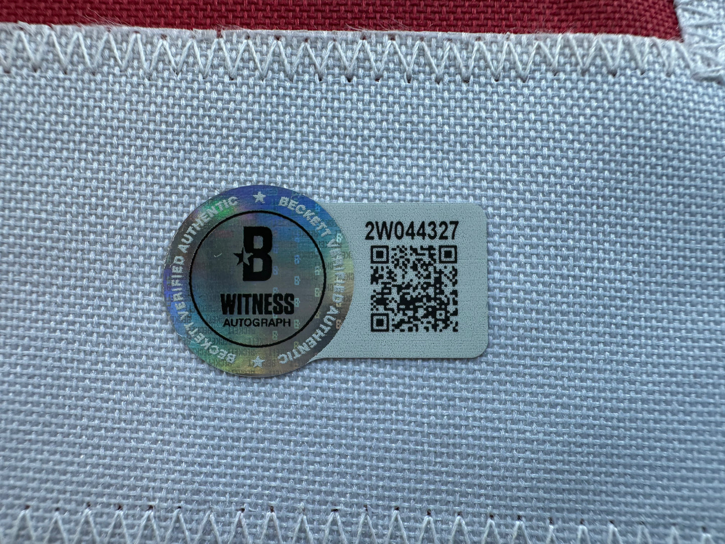 ZACH THOMAS SIGNED BLACK FOOTBALL JERSEY Texas Tech Raiders BAS