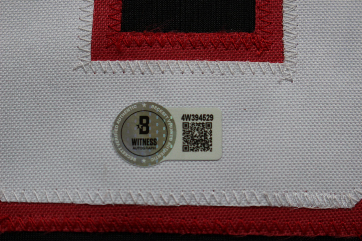 JOSH JUNG TEXAS TECH RED RAIDERS SIGNED BLACK JERSEY Texas Rangers BAS