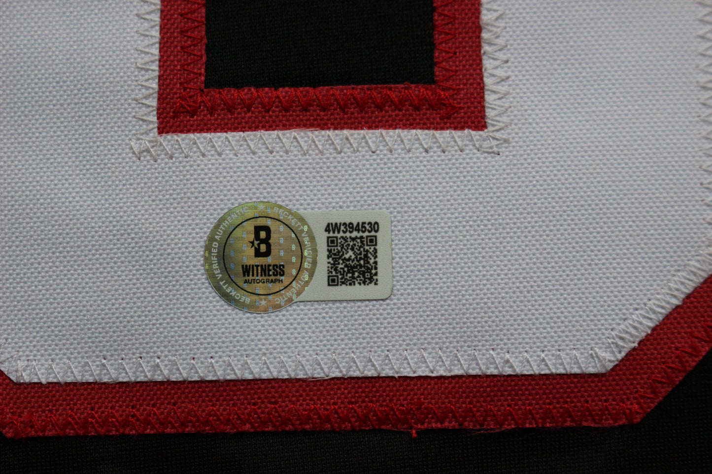 JOSH JUNG TEXAS TECH RED RAIDERS SIGNED BLACK JERSEY Texas Rangers BAS