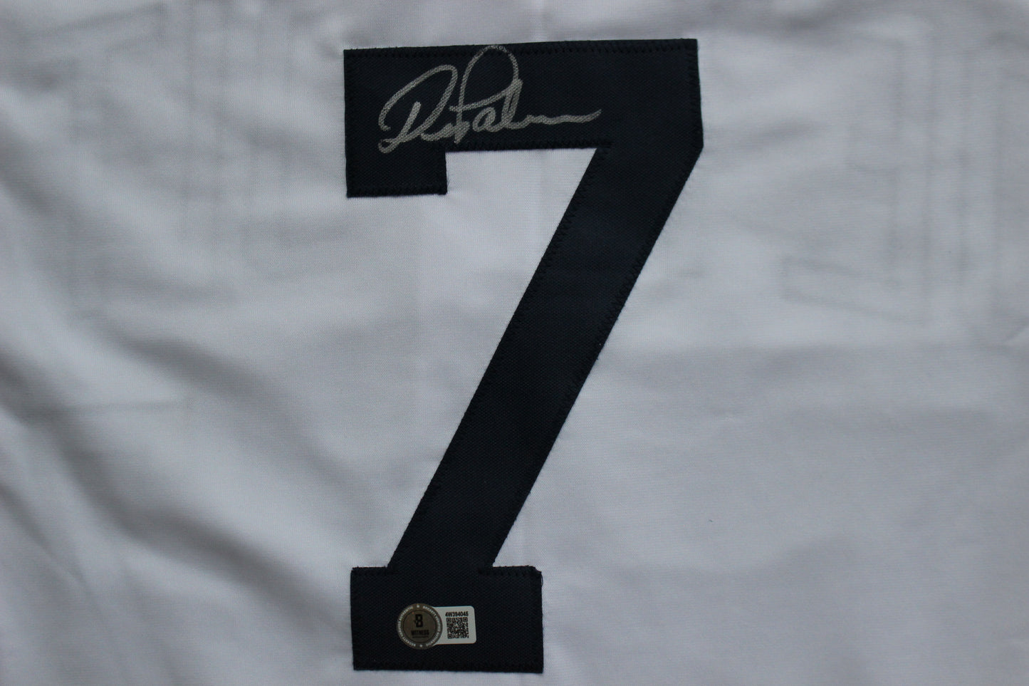 DEAN PALMER DETROIT TIGERS SIGNED HOME JERSEY Texas Rangers Royals BAS