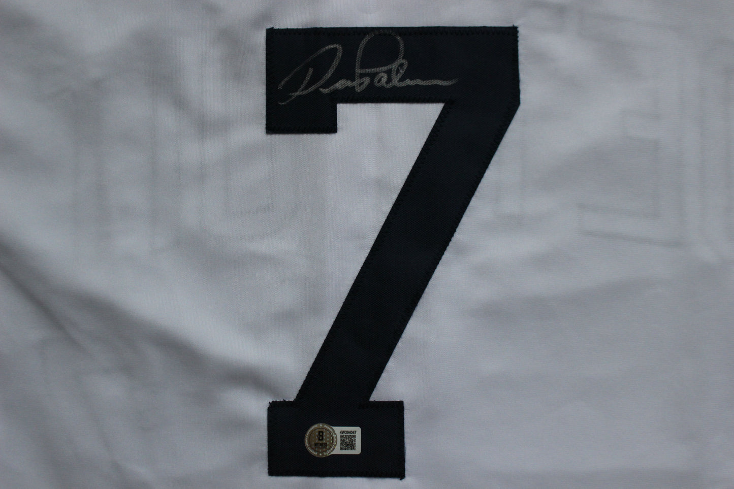 DEAN PALMER DETROIT TIGERS SIGNED HOME JERSEY Texas Rangers Royals BAS