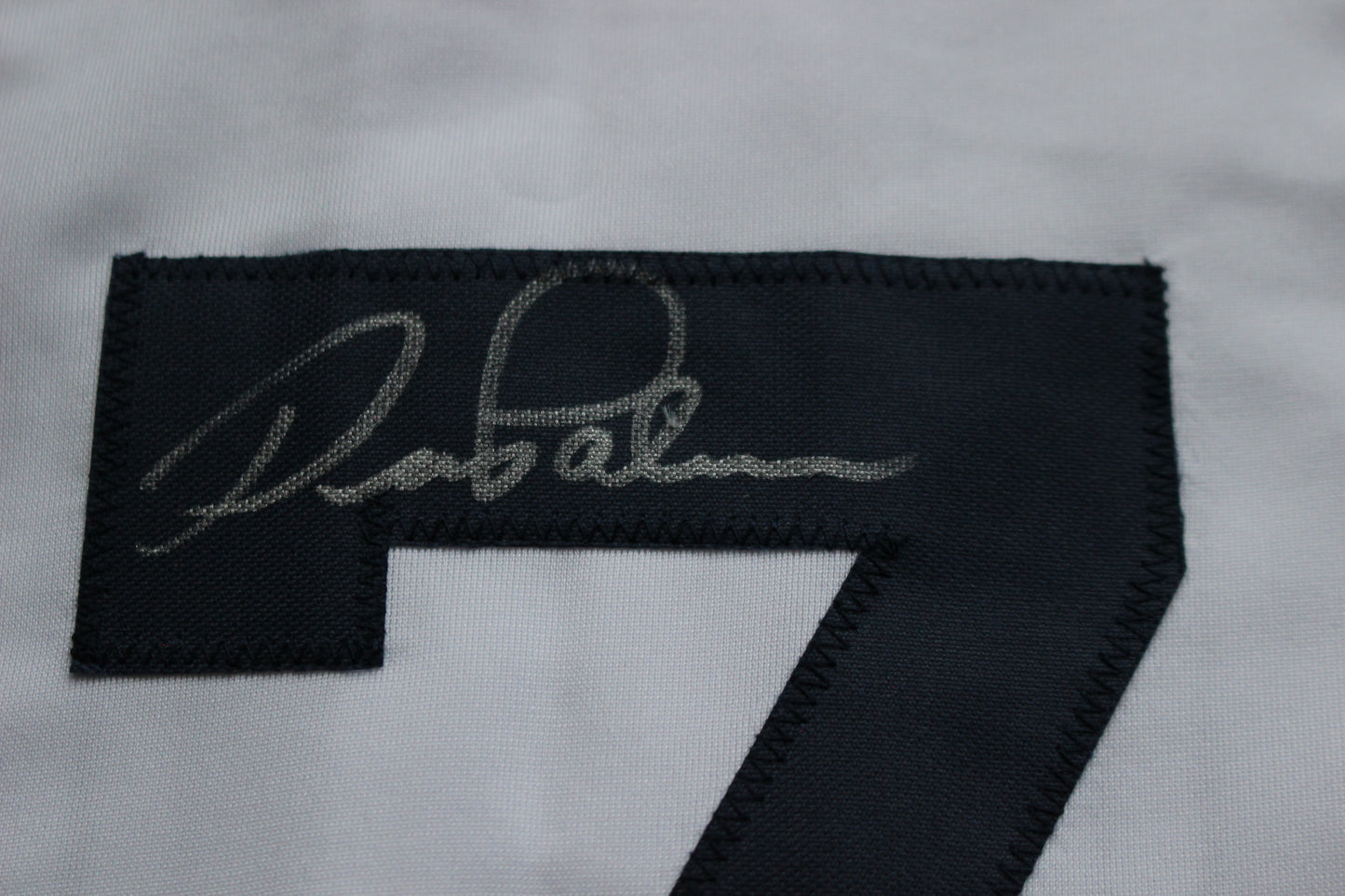 DEAN PALMER DETROIT TIGERS SIGNED HOME JERSEY Texas Rangers Royals BAS