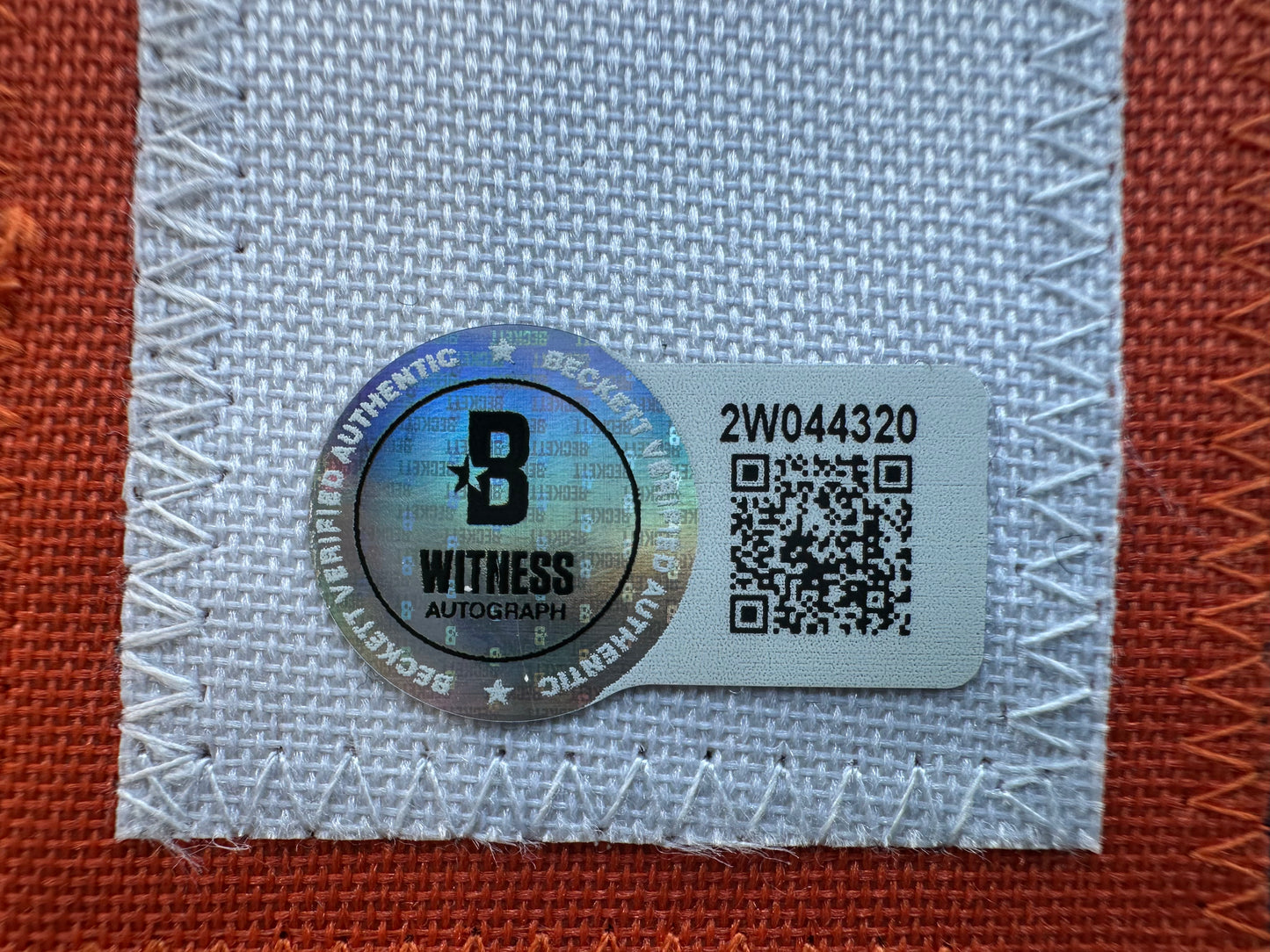 ZACH THOMAS SIGNED TEAL JERSEY MIAMI DOLPHINS  BAS