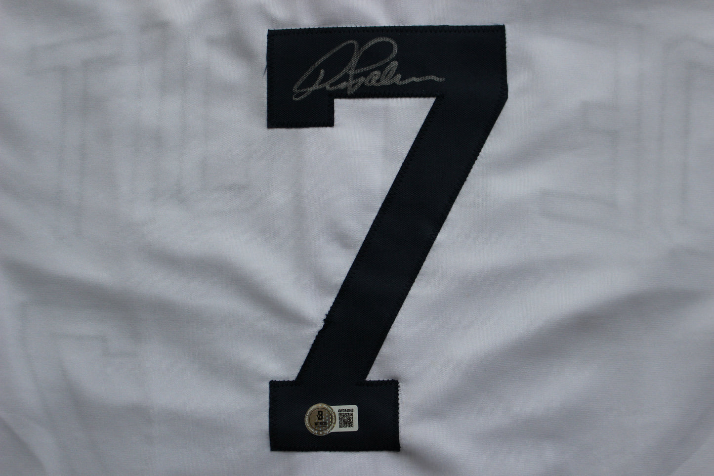 DEAN PALMER DETROIT TIGERS SIGNED HOME JERSEY Texas Rangers Royals BAS