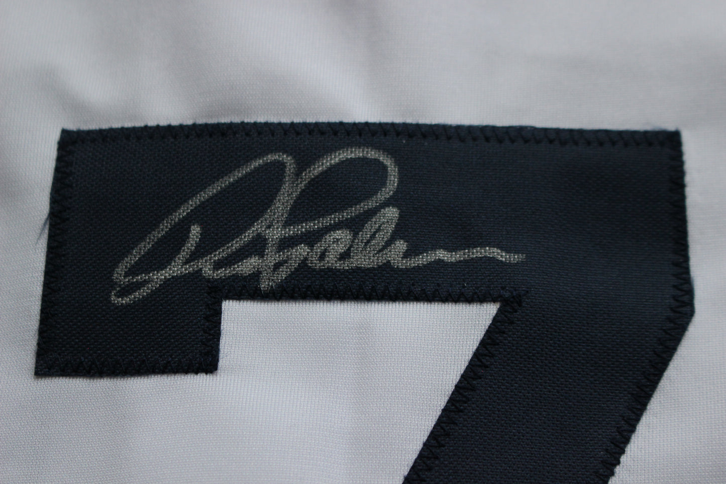 DEAN PALMER DETROIT TIGERS SIGNED HOME JERSEY Texas Rangers Royals BAS