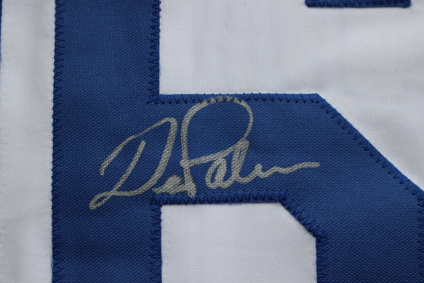 DEAN PALMER KANSAS CITY ROYALS SIGNED JERSEY Tigers Rangers BAS COA