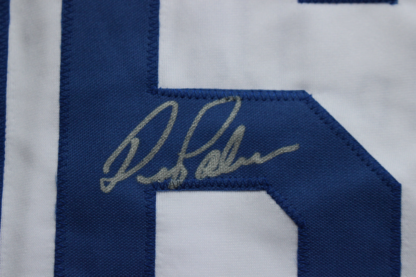 DEAN PALMER KANSAS CITY ROYALS SIGNED JERSEY Tigers Rangers BAS COA