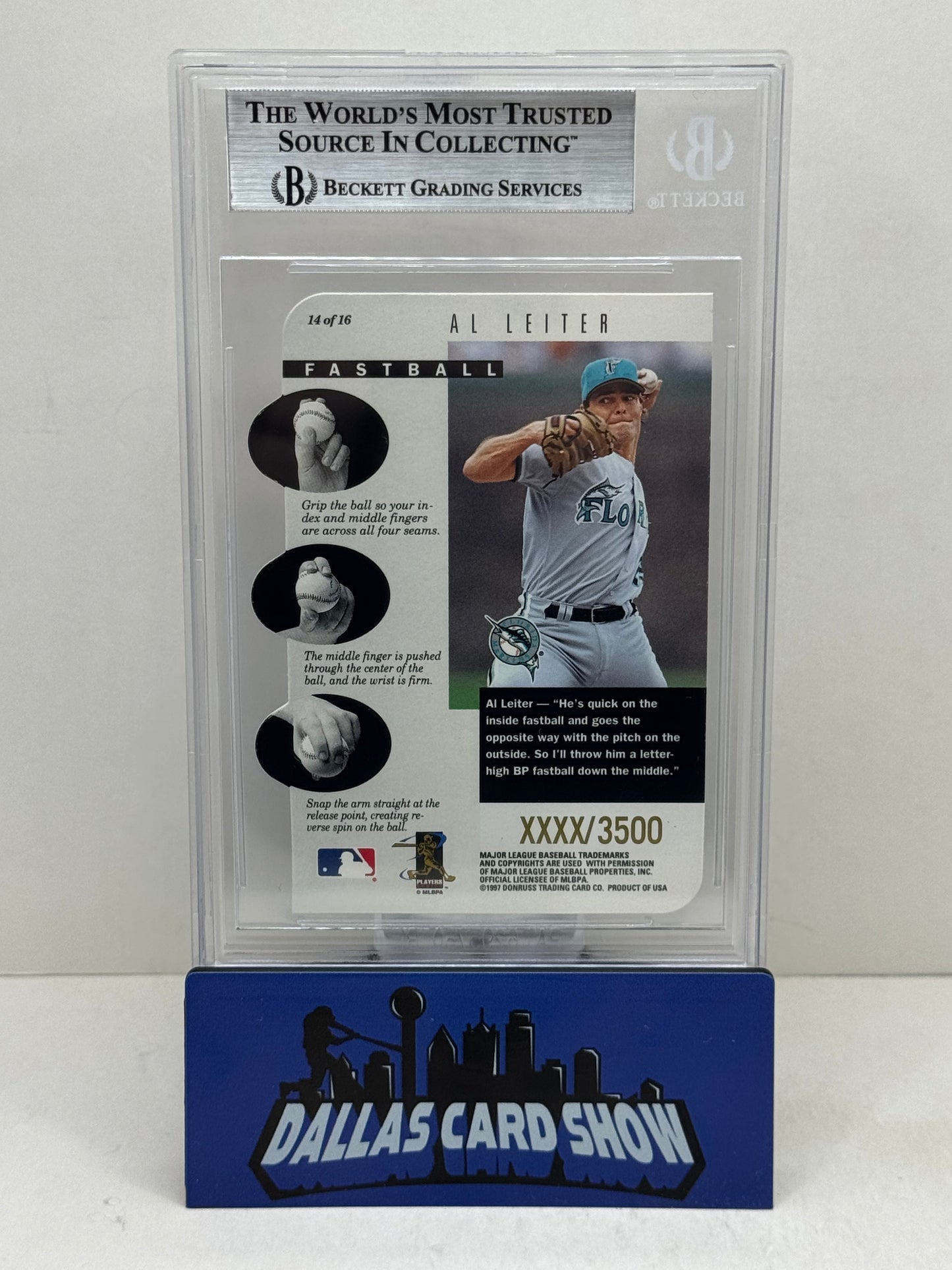 Pinnacle Executive Collection 1997 Leaf Derek Jeter BGS 9 Jerry Meyer 1/1 Sample