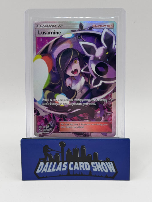 2018 Pokemon - Lusamine (Full Art) - 153/156 Ultra Prizm