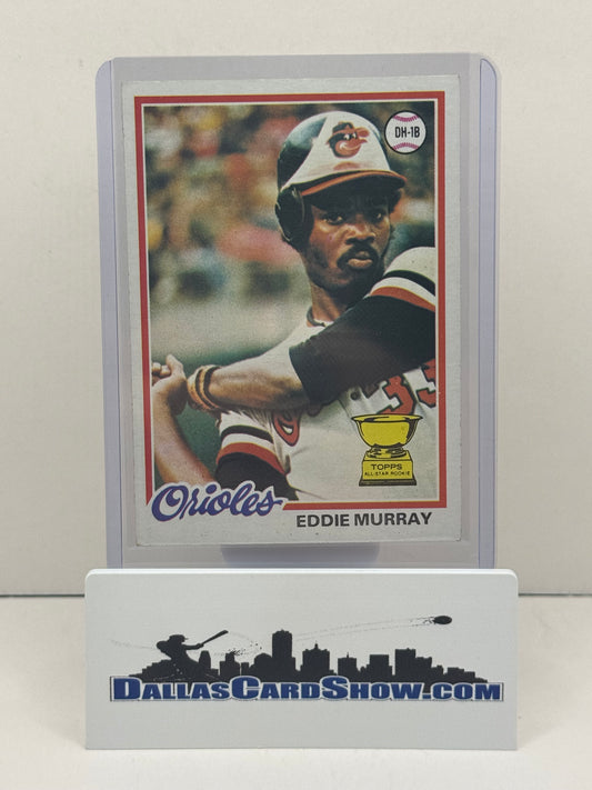 1978 Topps #36 Eddie Murray Rookie Card