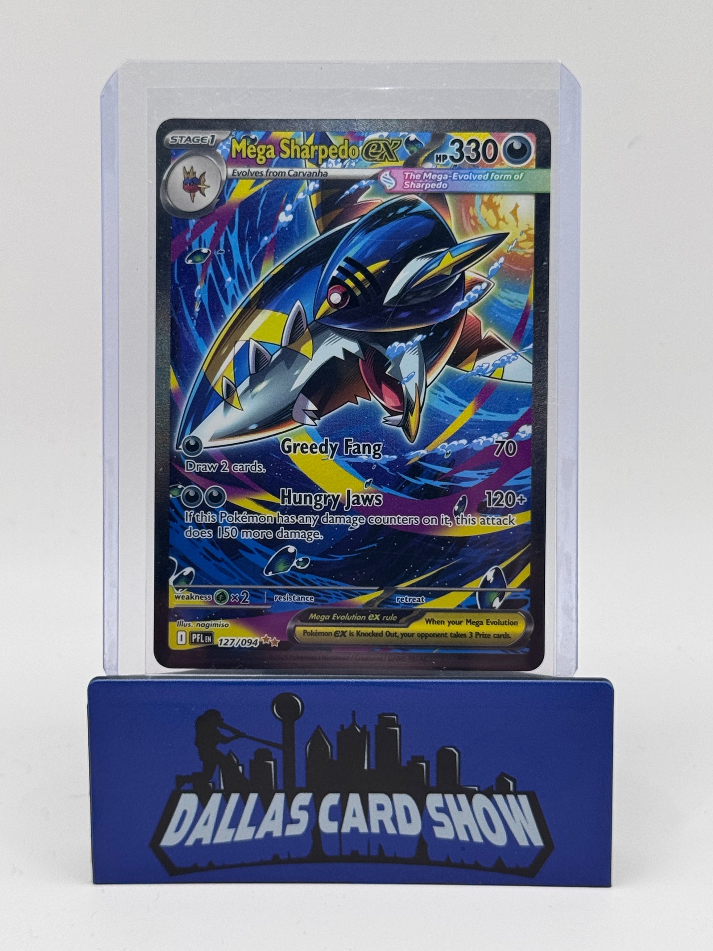 2026 Pokemon - Mega Sharpedo ex (SIR) - 127/094 Phantasmal Flames